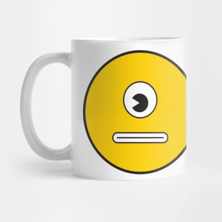 Neutral alien face Mug